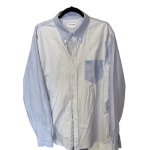 Lacoste mens casual button down shirt‎